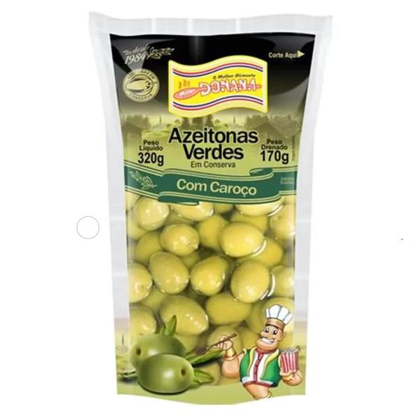 Azeitona Donana C/Caroco 170g Sache