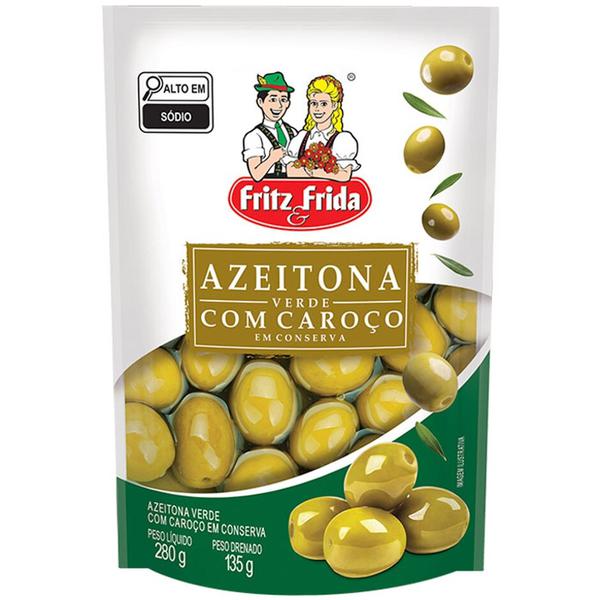 AZEITONA FRITZ FRIDA 100G C/CAROÇO