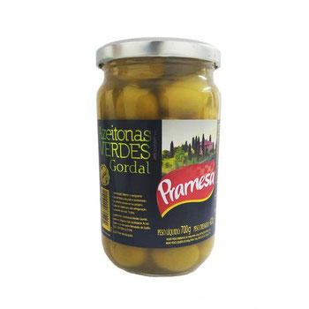 AZEITONAS PRAMESA VERDES GORDAL VD 400G