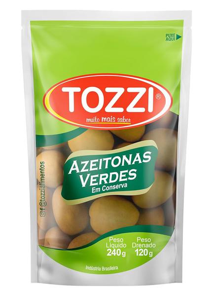 AZEITONA VERDE C/CAROCO 120G TOZZI