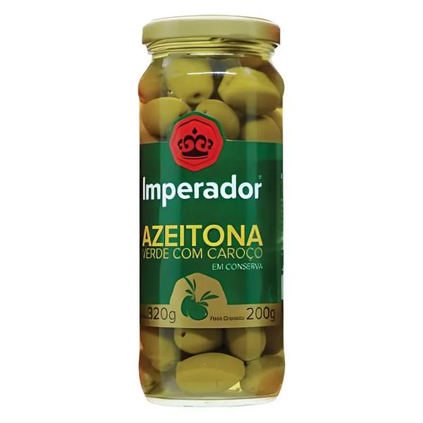 AZEITONA IMPERADOR VERDE C CAR 200G