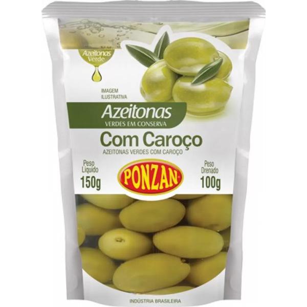 AZEITONA VERDE C CAROCO PONZAN 100G
