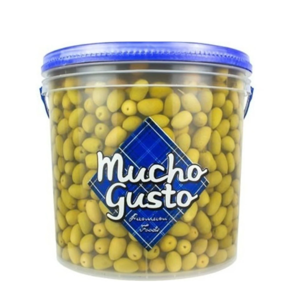 AZEITONA VERDE C/CAR MUCHO GUSTO SC 2KG