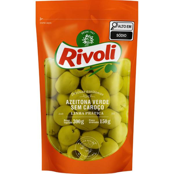 Azeitona Rivoli Verde 120g Sem Caroco