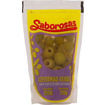 AZEITONAS SABOROSAS VERDES S/CAROCO SC 1