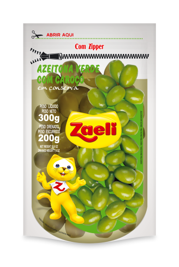AZEITONA ZAELI 300GR C/CAROC SACHE