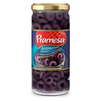 AZEITONAS PRAMESA PRETAS FATIADAS VC 320
