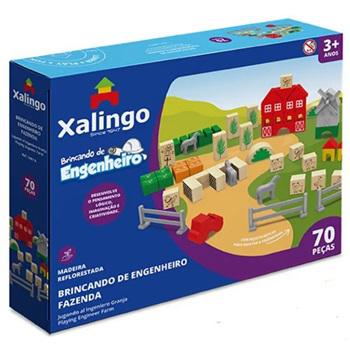 BRINCANDO DE ENGENHEIRO FAZENDA 70PC XAL