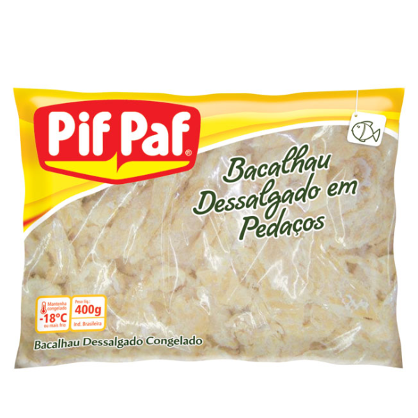 BACALHAU DESSALG. PIF PAF 400G