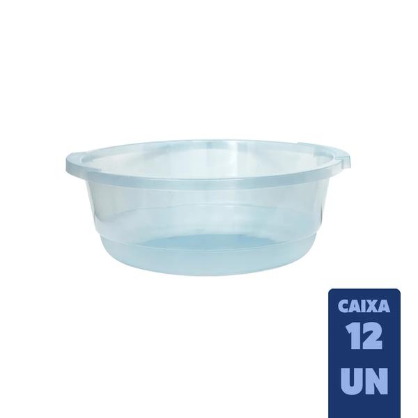 BACIA PLASVALE 5,5LT REDONDA COR AZUL