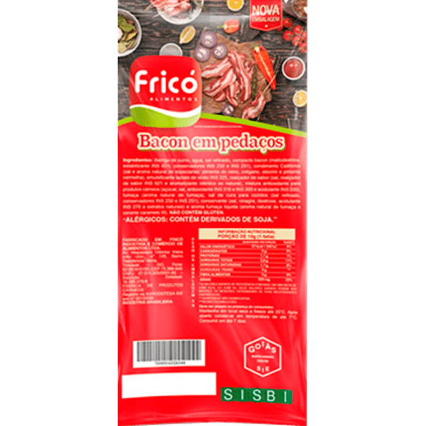 BACON EM MANTA FRICO KG