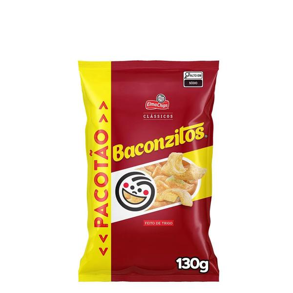 SALGADINHO BACONZITOS 130G BACON