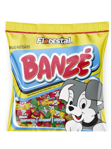 BALA FLORESTAL 500G BANZE SORTIDA