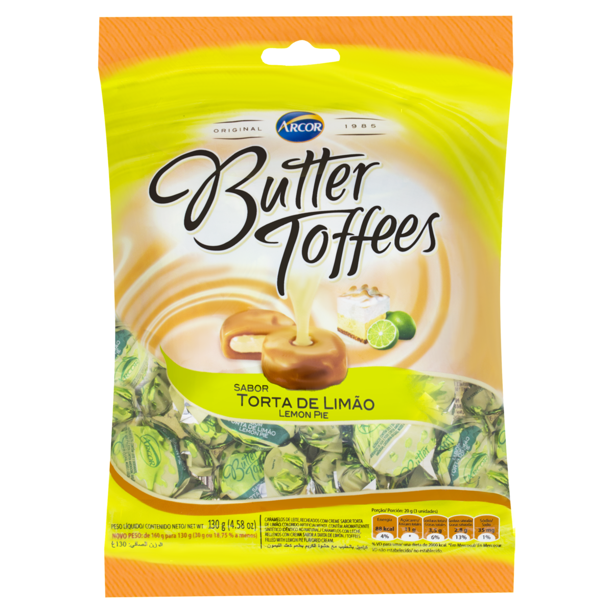 BALA ARCOR BUT.TOF.T.LIMAO     100G