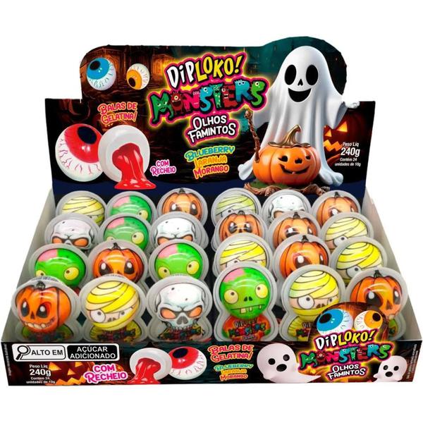 OLHOS FAMITOS HALLOWEN 10G