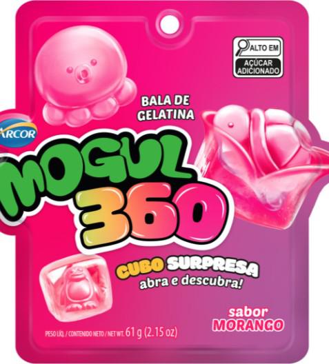 BALA ARCOR MOGUL 360 61G CUBO MORANGO