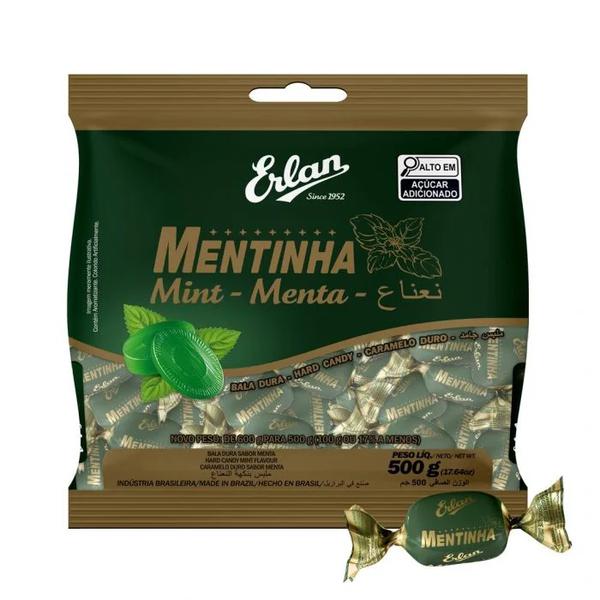 BALA DE MENTA ERLAN 500G