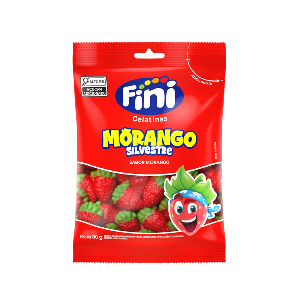 BALA FINI MORANGO SILVESTRE 80G