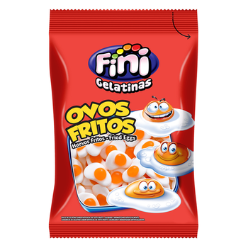 BALA GELATINA FINI OVOS FRITOS 80G C/1