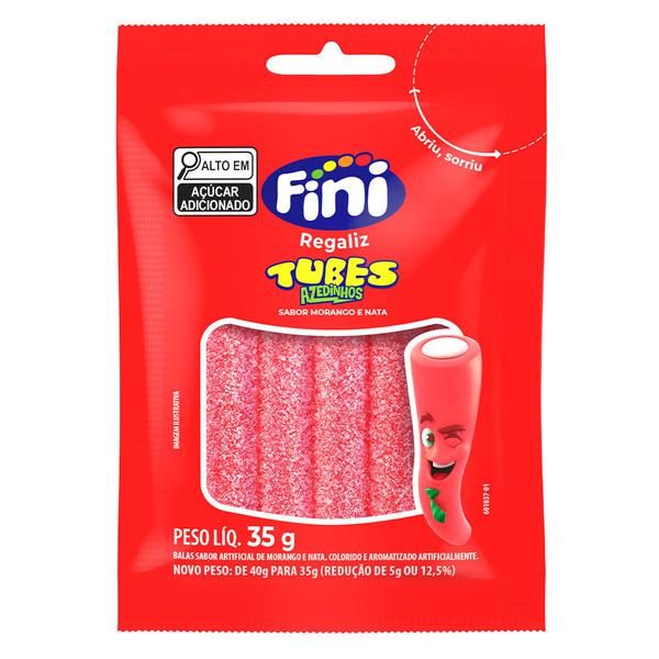 FINI TUBES MORANGO CITRICO 35G