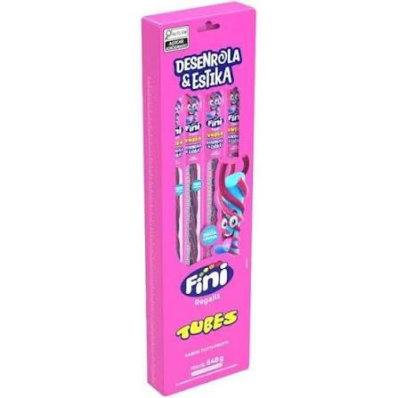 GOMAS FINI FINI TUBES DESENROLA PINK LEMONADE 80G