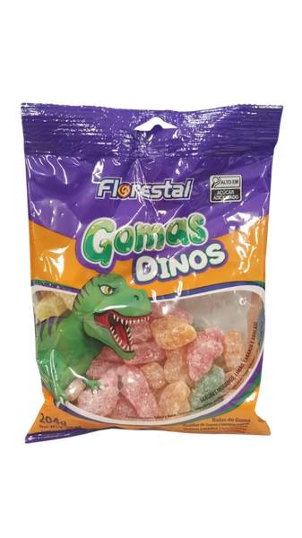 BALA DE GOMA DINOS FLORESTAL 204G