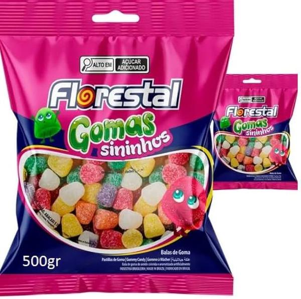 BALA DE GOMA FLORESTAL 500G SINO