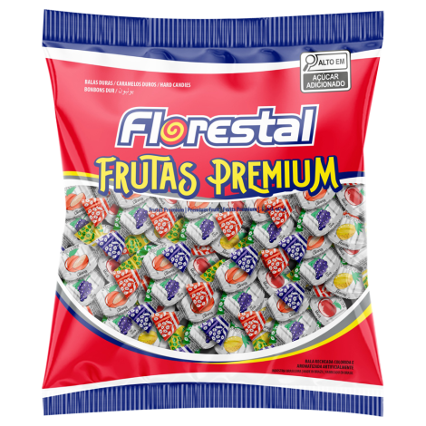 BALA FLORESTAL FRUTAS PREMIUM 500G
