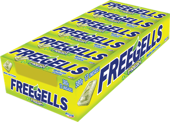 BALA FREEGELLS MELAO C/CRISTAIS 27,9G