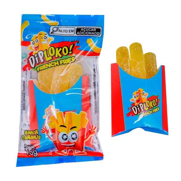 FRENCH FRIES 15G DIPLOKO LARANJA