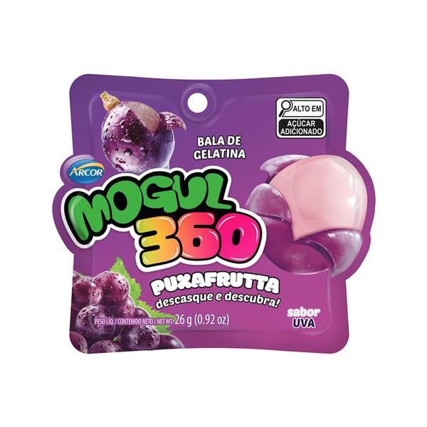 BALA GELATINA ARCOR MOGUL 26G UVA
