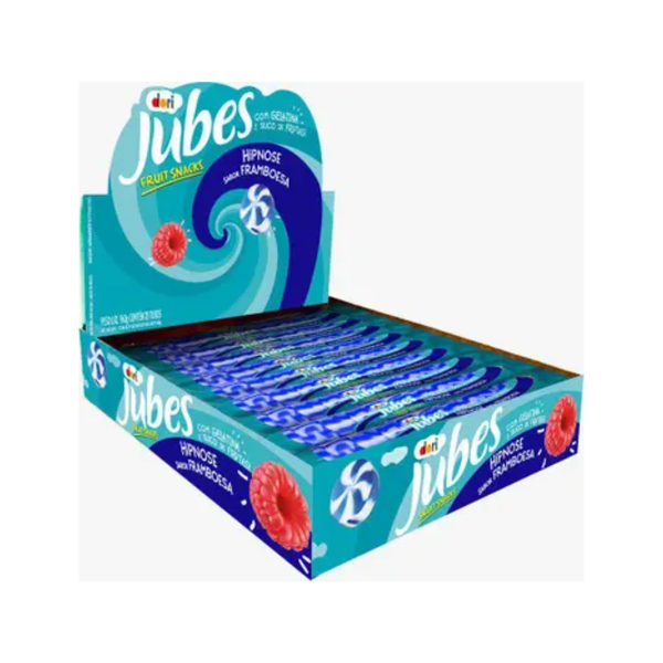 BALA GOMA DORI JUBES HIPNOSE MORANGO 48G
