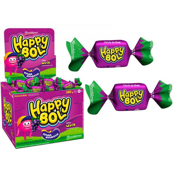CHICL FLORESTAL HAPPY BOL UVA 140G 
