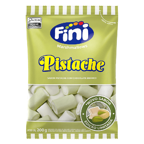 MARSHMALLOW FINI 200GR PISTACHE