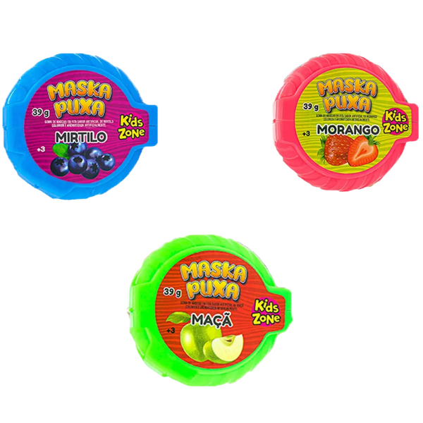 CHICLE FITA MASKAPUXA KIDS ZONE 39G
