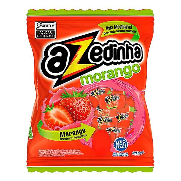 BALA AZEDINHA 500G MORANGO