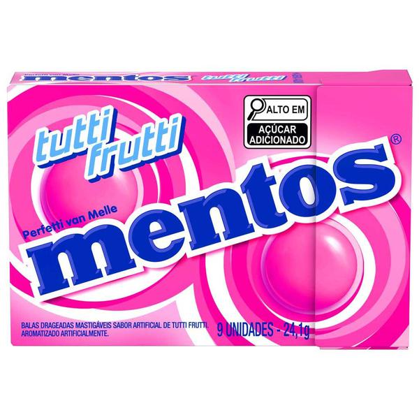 BALA MENTOS TUTTI FRUTTI 24,1G