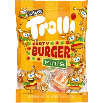 Bala Gelatinosa Mini Burger 50gr