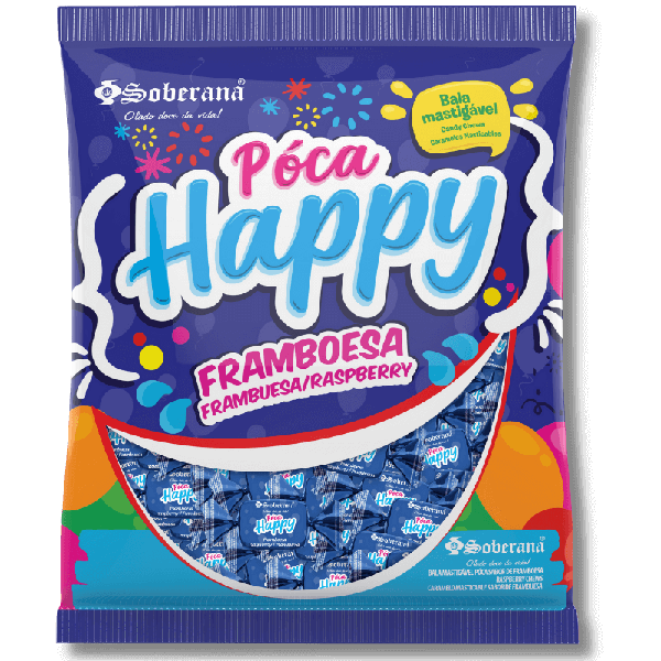 BALA SOBERANA POCA FRAMBOESA 200G