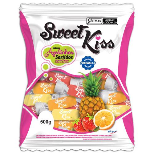 BALA FREEGELLS 500G SWEET KISS SORTIDA