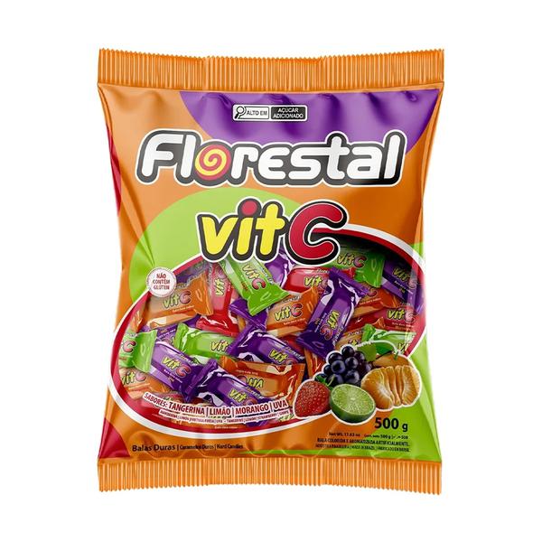 BALA DE GOMA FLORESTAL 500G VITC