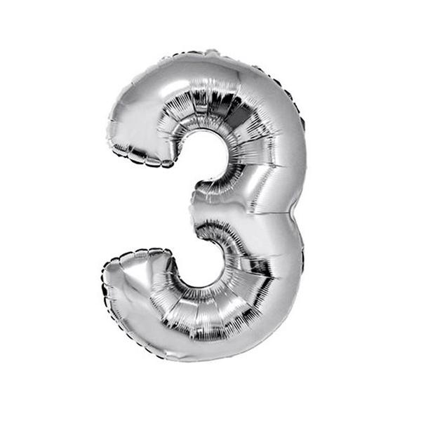 BALAO PEQUENO PRATA 4 ~