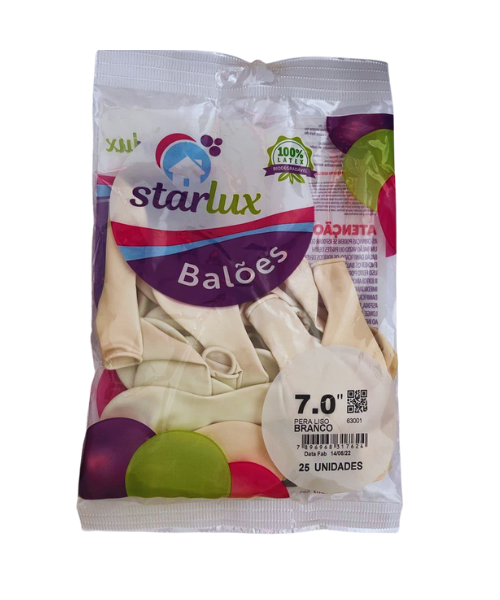 BALÃO STARLUX BRANCO