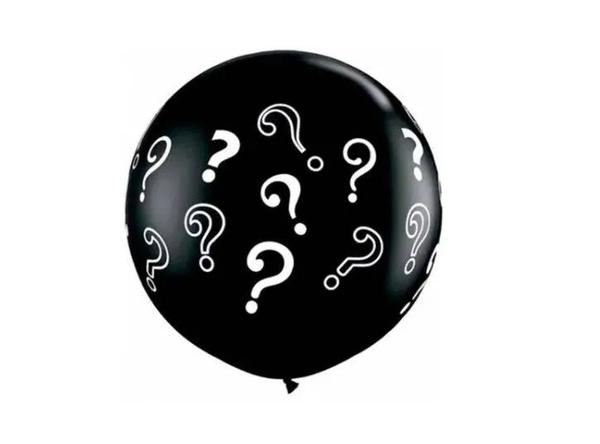 BALAO LISO MAXI BALL 350 SURPRESA PRETO/BRANCO PIC