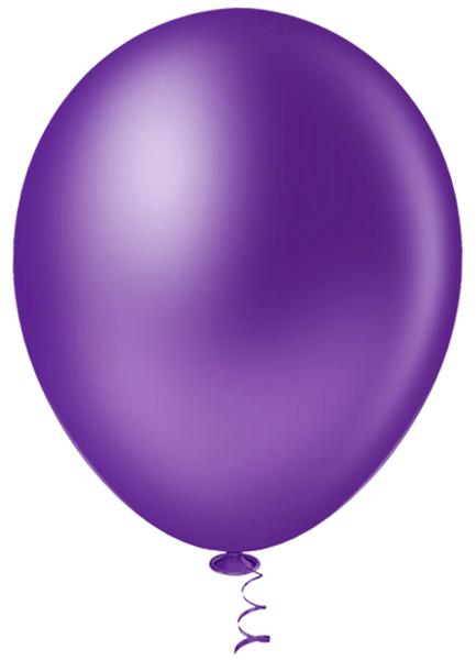 BALAO LISO VIOLETA 16" PIC PIC C/12UN