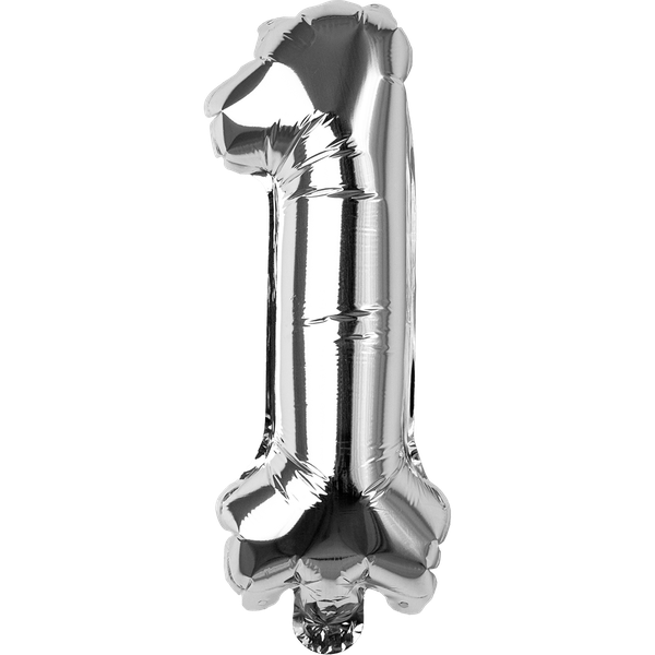 Balão Metalizado Pq N.1 Prata