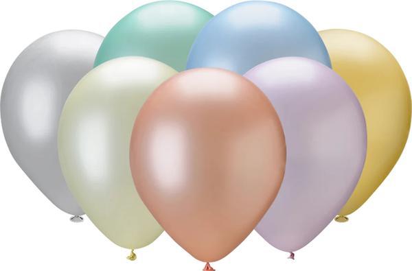 BALAO PEROLA SORTIDO CANDY 5" PIC PIC C/25UN