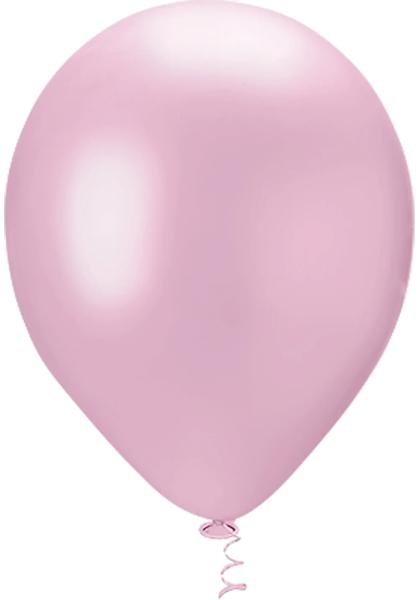 BALAO PEROLA ROSA CANDY 16'' PIC PIC C/12UN