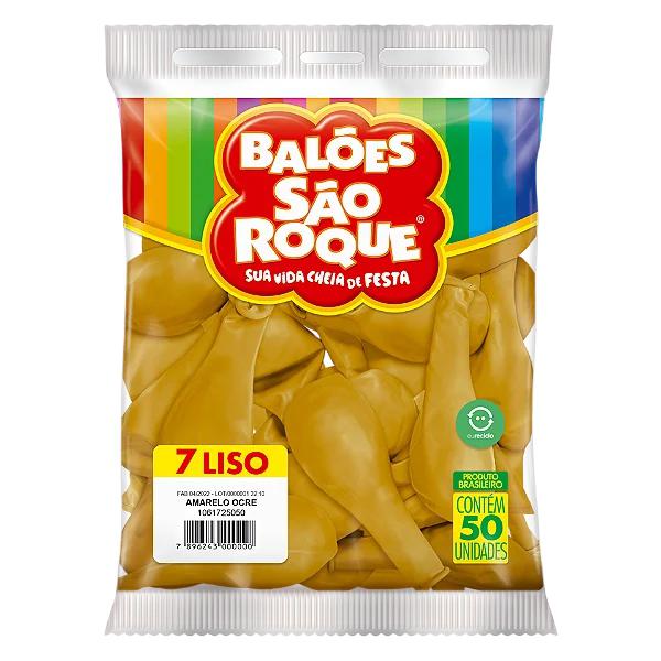 BALAO SAO ROQUE 7.0 AMARELO OCRE