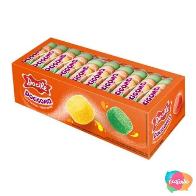 BALA GOMA DOCIGOMA TUBO GURT 14G DOCILE